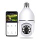 WiFi Куполна камера крушка е27 COBRA